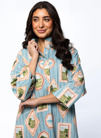 Arden Dress- Framed Italian Scapes