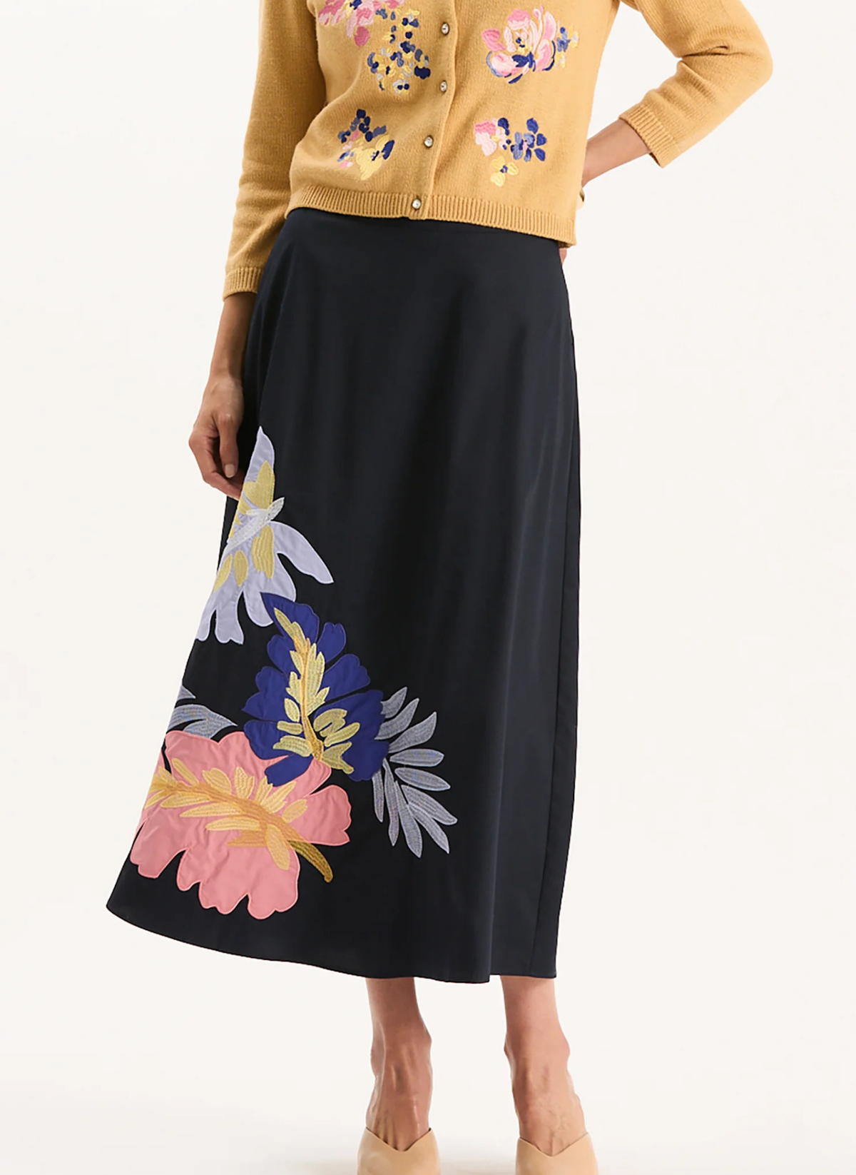 Valentina Applique Skirt