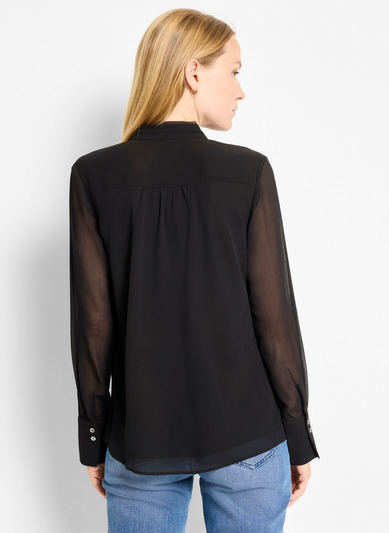 Falling Chiffon Blouse
