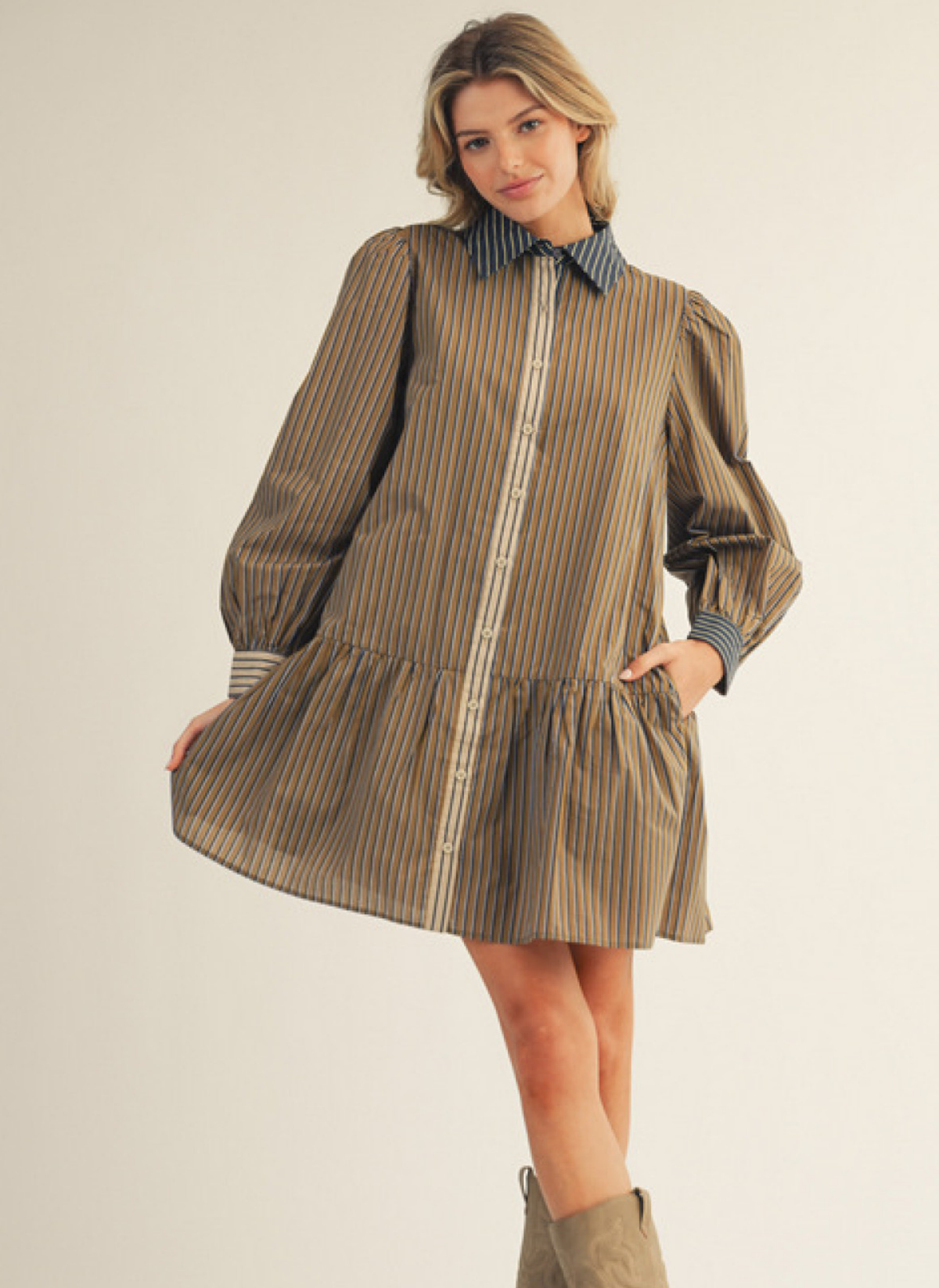 Something About Stripes Dress
