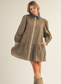 Something About Stripes Dress
