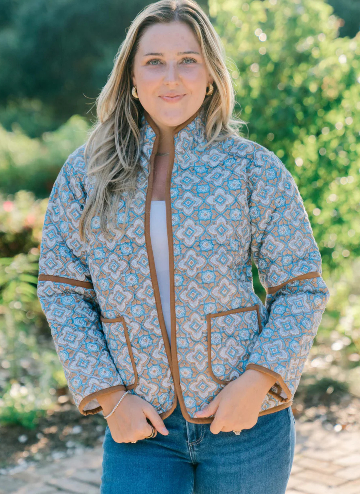Leo Jacket- Dusk Petals