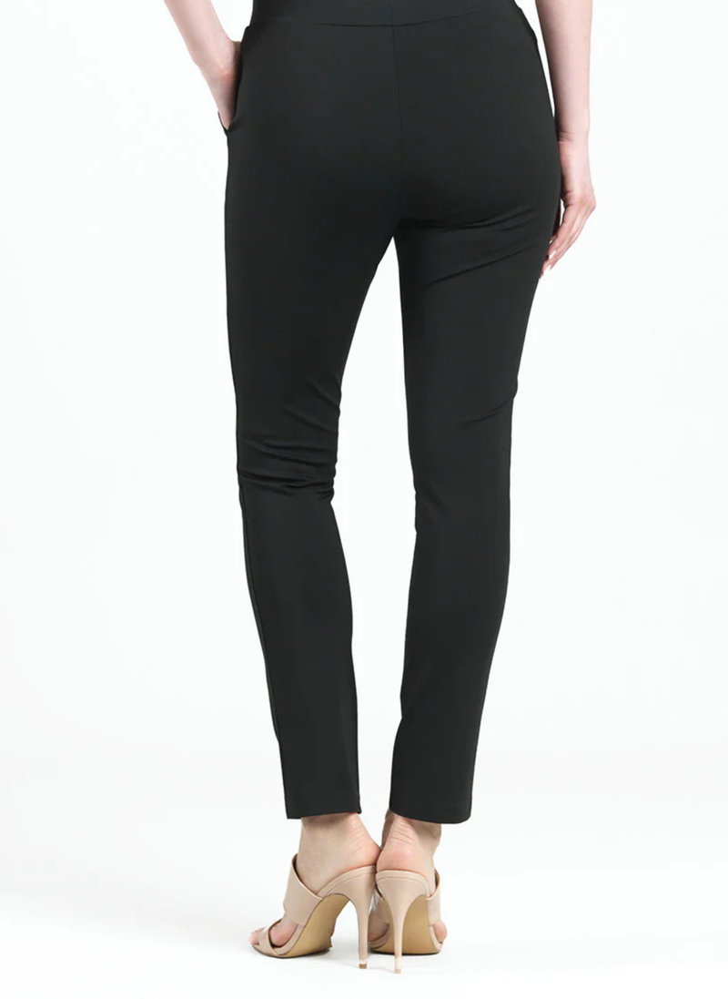 Rayon Knit Straight Leg Pant