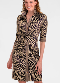 Animal Instincts Twist & Shout Dress