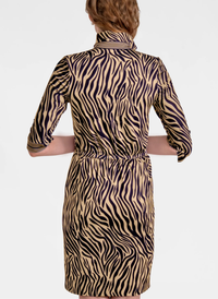 Animal Instincts Twist & Shout Dress