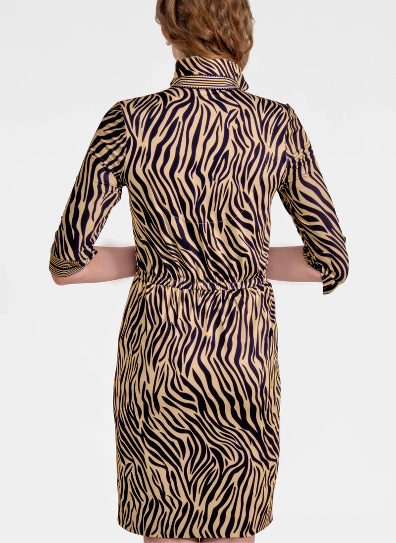 Animal Instincts Twist & Shout Dress