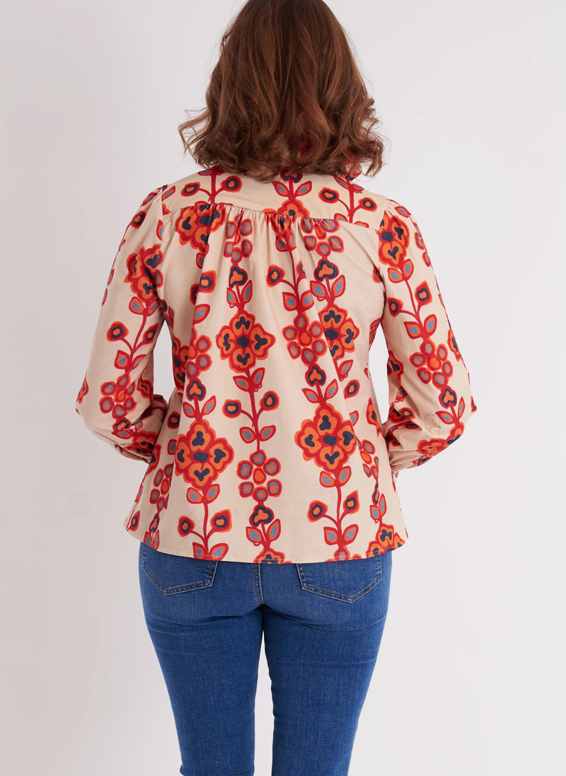 Aspen Blouse- Serendipity Praline