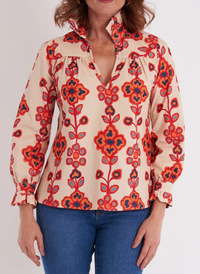 Aspen Blouse- Serendipity Praline