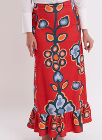Hostess Skirt- Serendipity Merlot