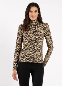 Rae Gilded Cheetah Top