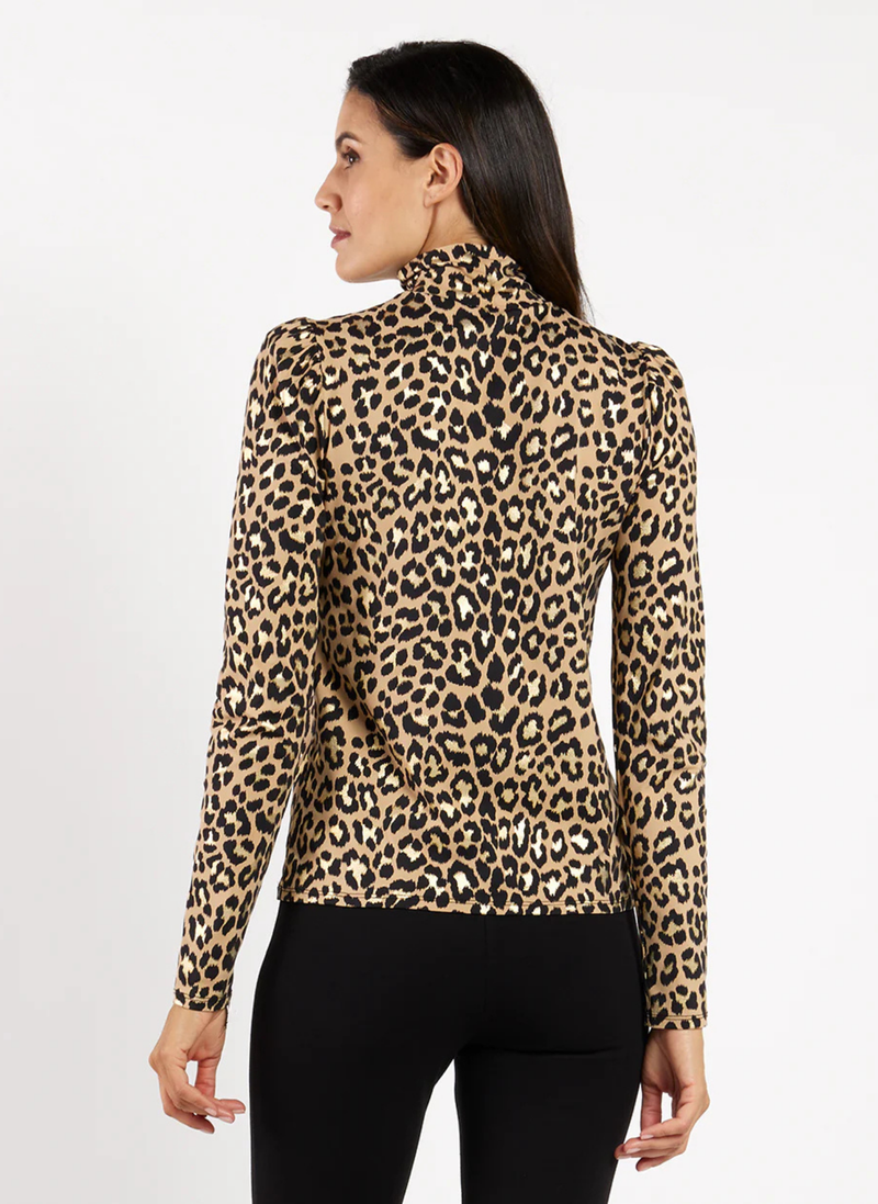 Rae Gilded Cheetah Top
