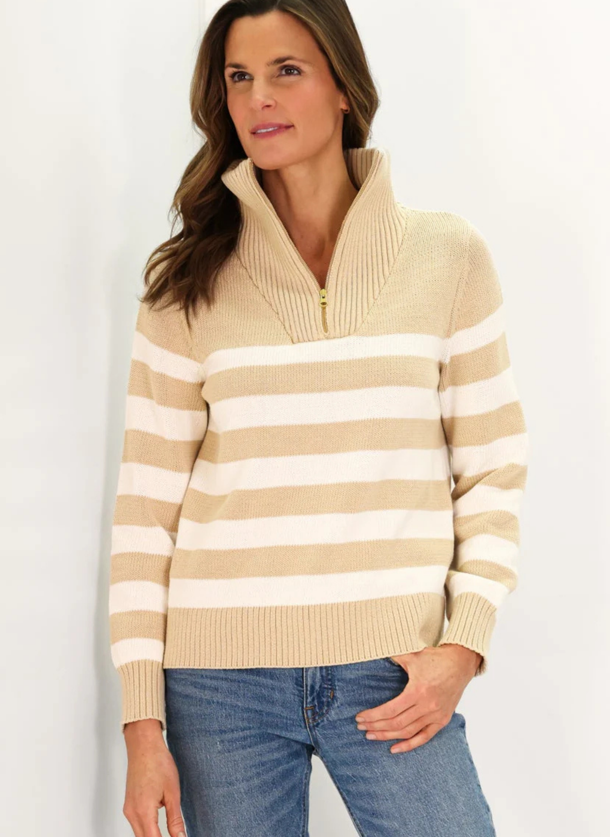Blaire Quarter Zip Sweater