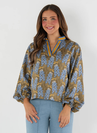 Lolli Top- Bluebonnet
