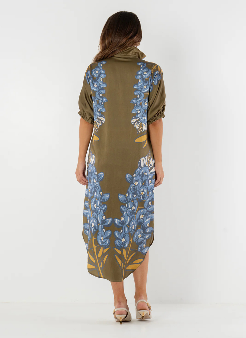 Poppy Caftan- Bluebonnet