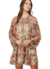Austin Lurex Floral Dress