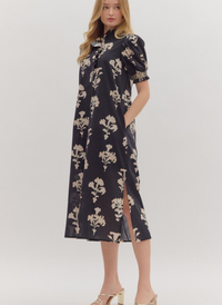 Macy Floral Midi Dress