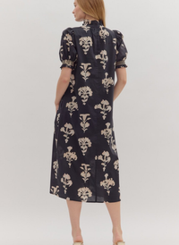 Macy Floral Midi Dress