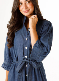 Catherine Dress- Denim