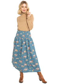 Betsey Skirt- Dogs on the Hunt