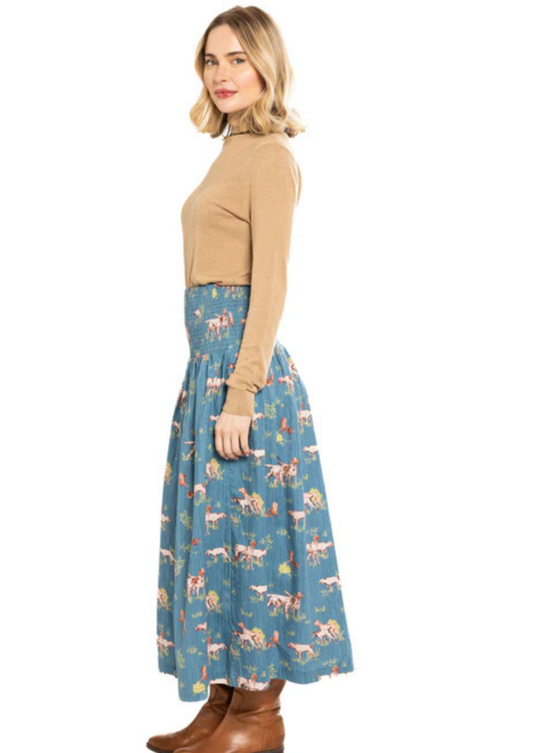 Betsey Skirt- Dogs on the Hunt