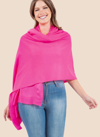 Large Solid Shawl