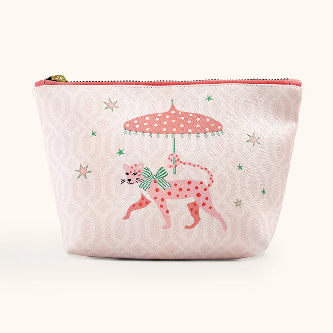 Leopard on Parade Cosmetic Pouch