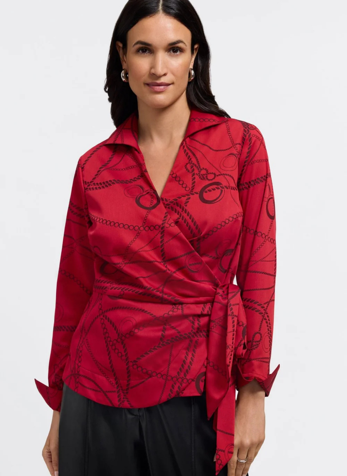 Salina Chain Jacquard Shirt
