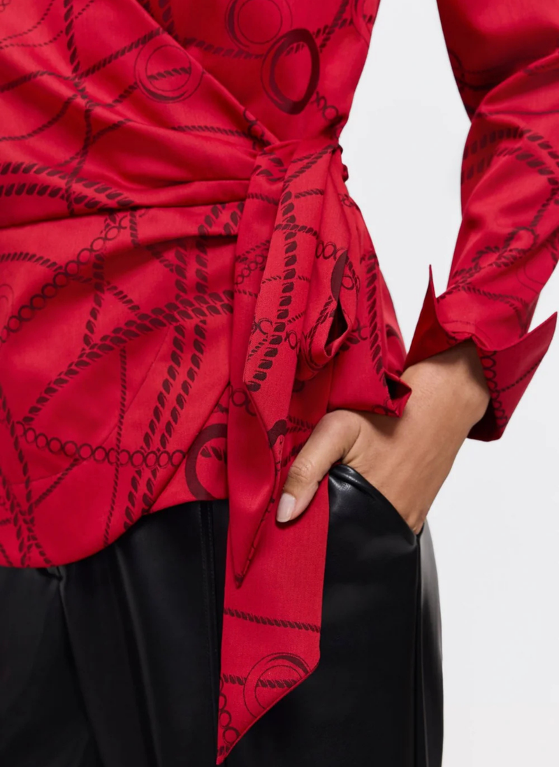 Salina Chain Jacquard Shirt