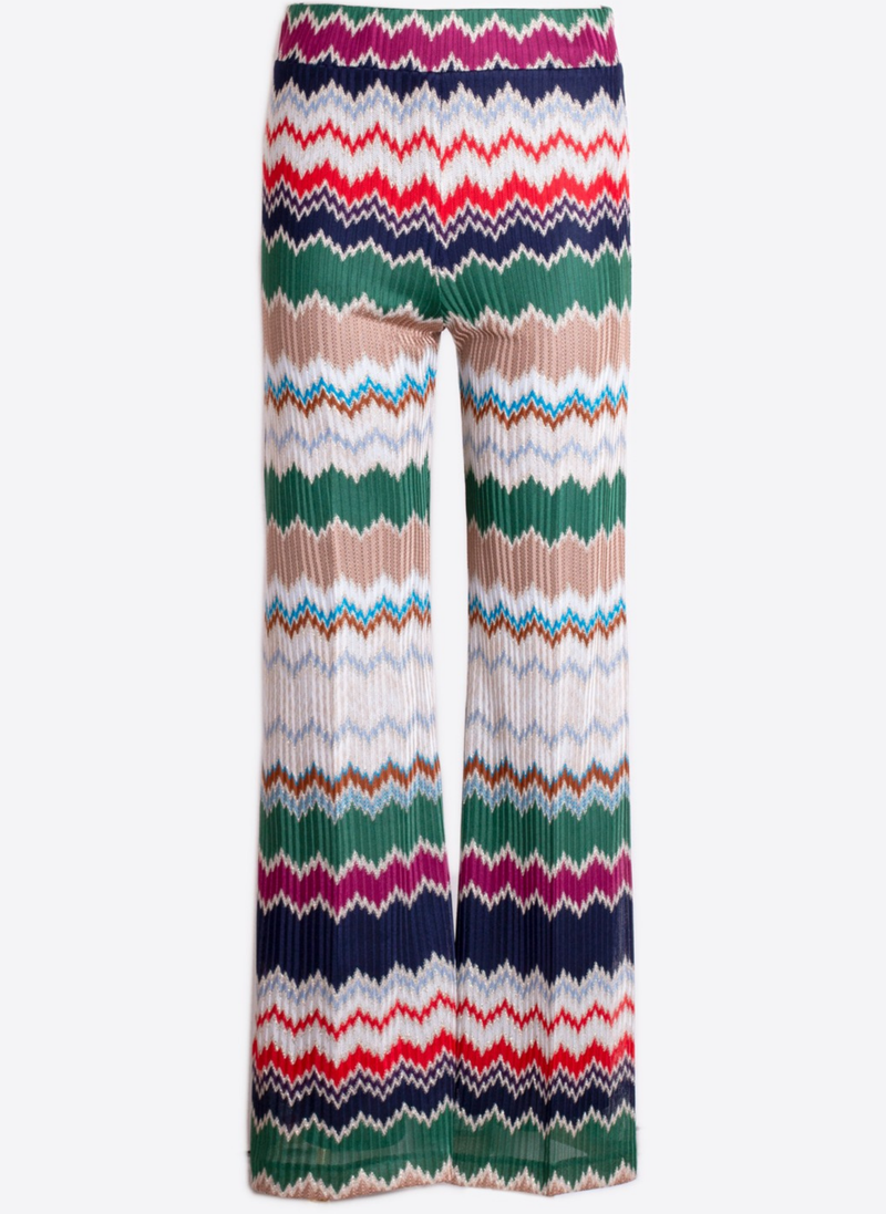 Herringbone Lurex Pants