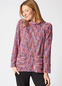 Mosaic Knit Pullover