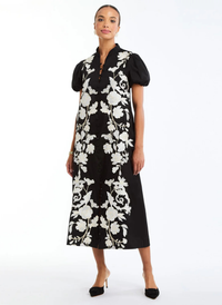 Elliana Barong Midi Dress