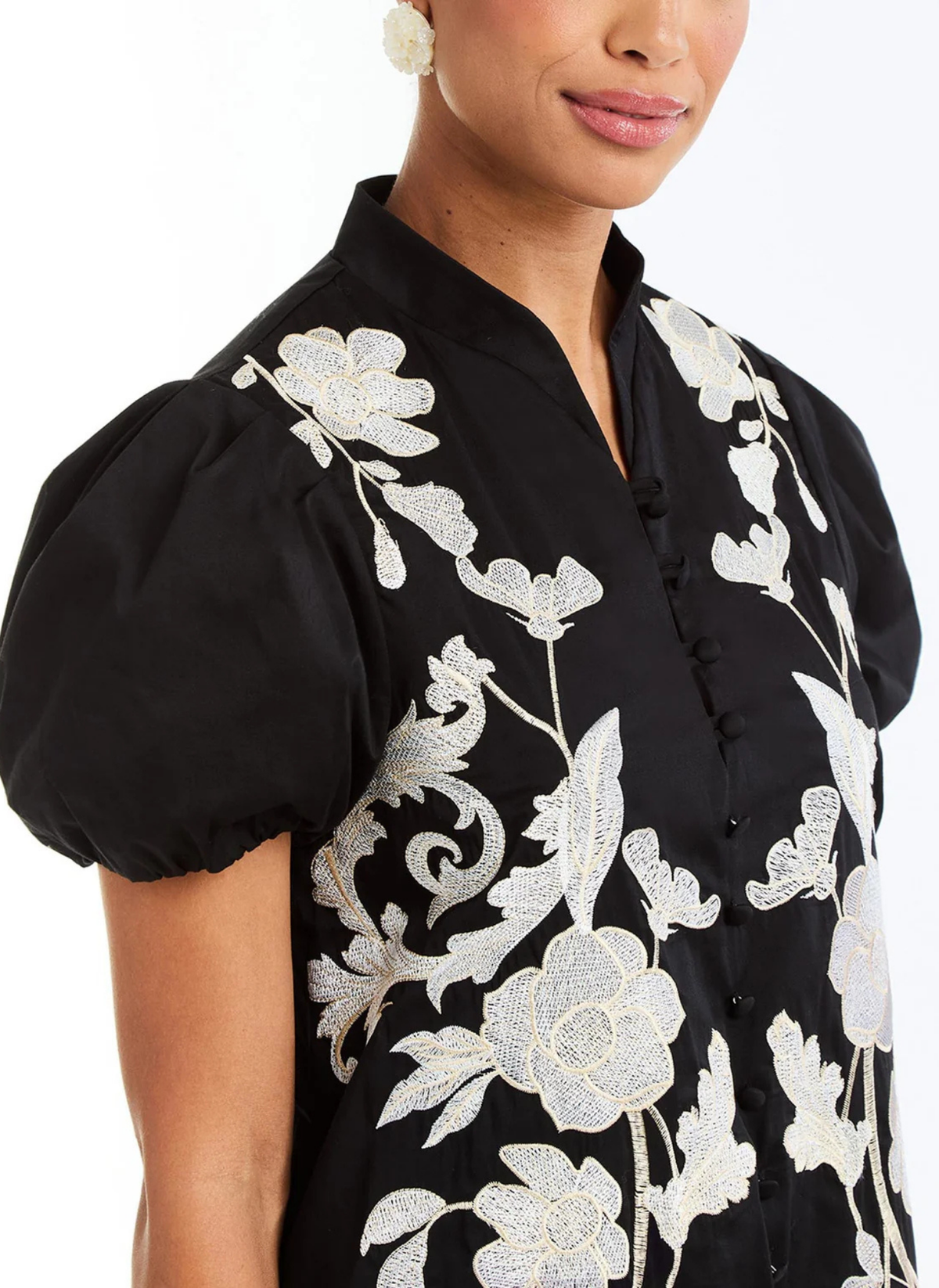 Elliana Barong Midi Dress