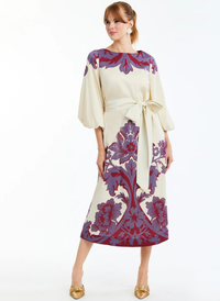 Luzon Midi Dress- Mulberry Arbor