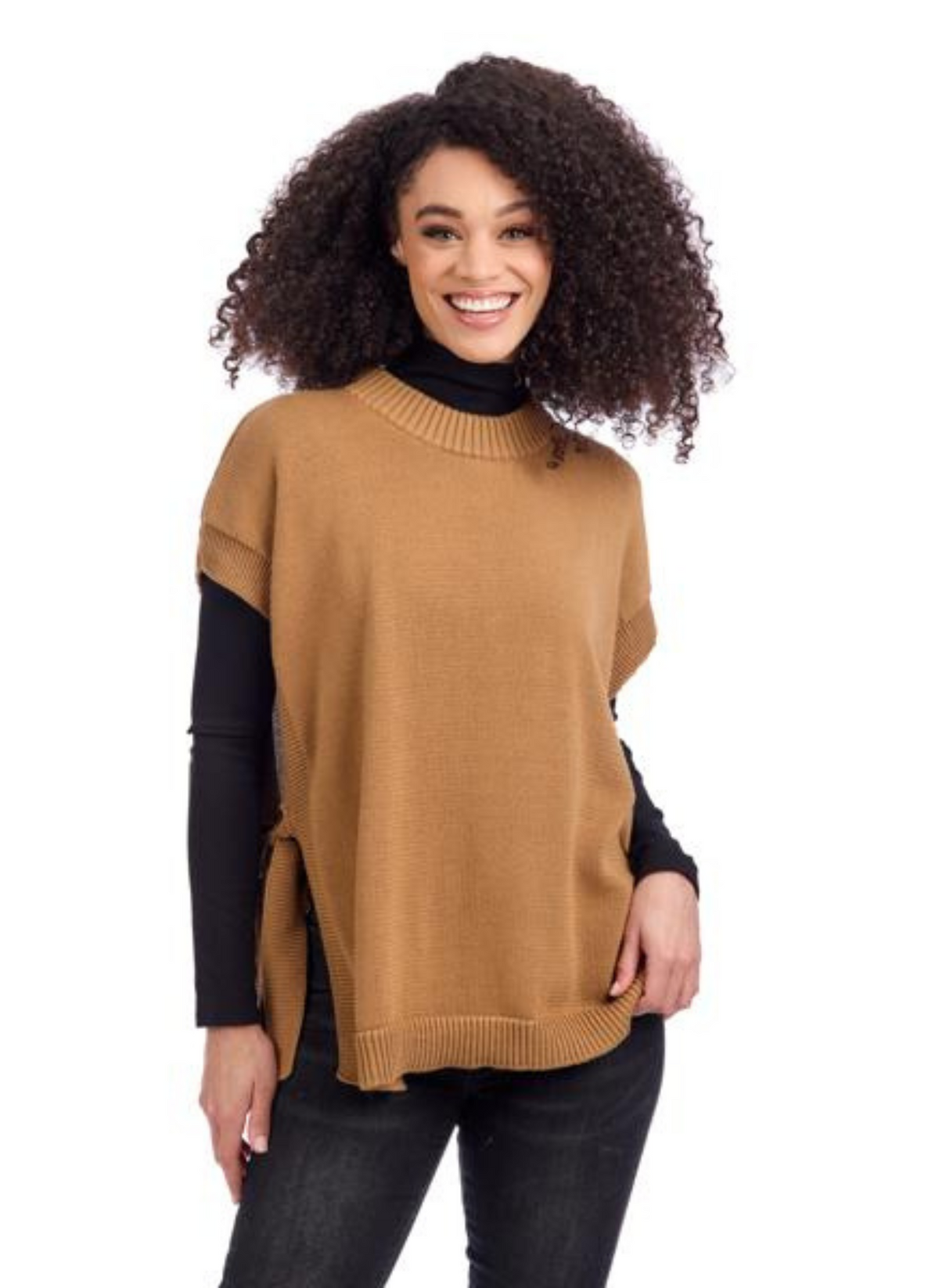 Side Tye Sweater Vest