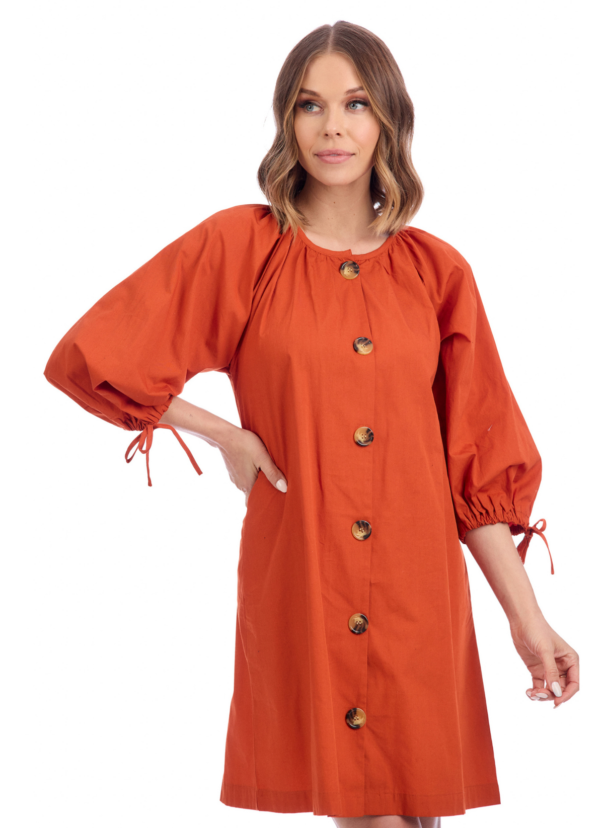 Pheebes Button Down Dress