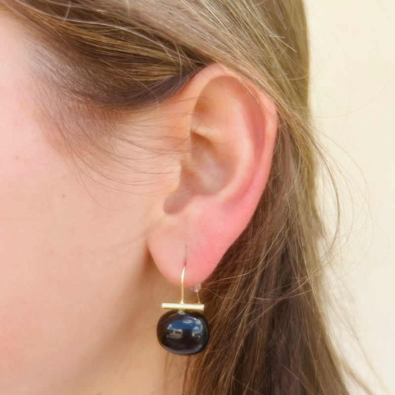 It Girl Chunky Pearl Dangle Earrings