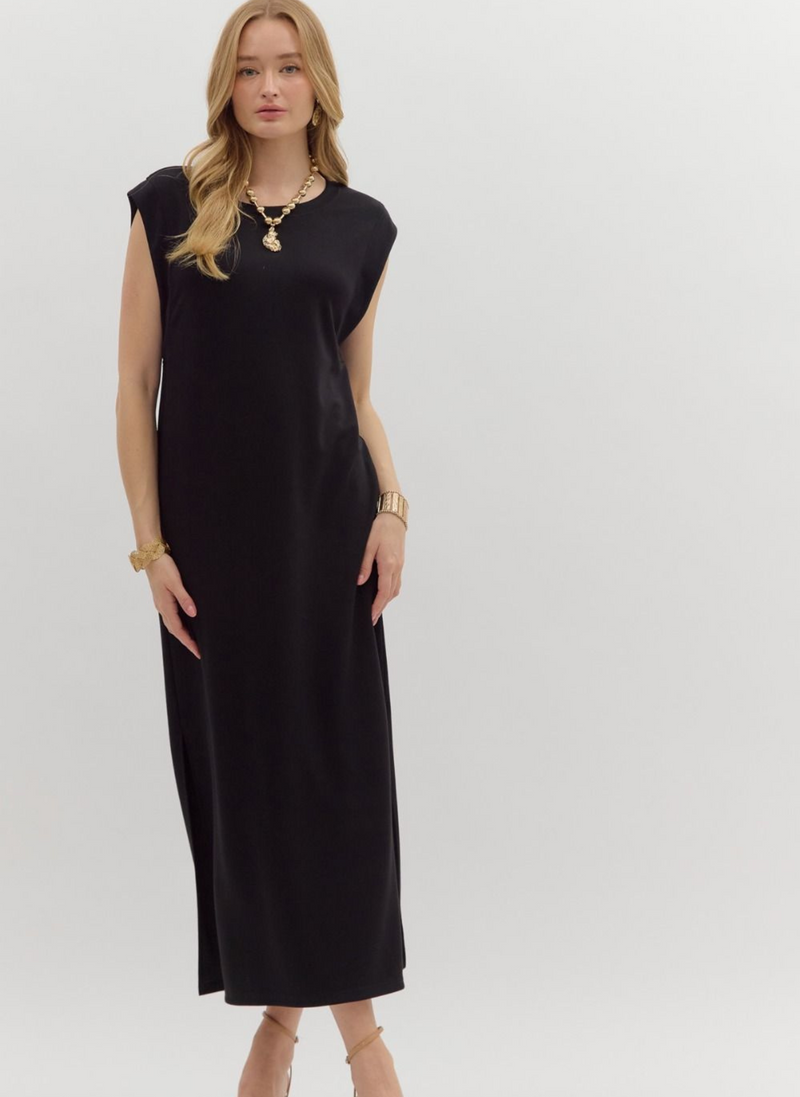 Casual T-Shirt Midi Dress