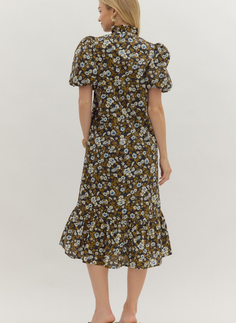 Kit Floral Midi Dress