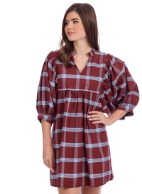 Shipley Plaid Dress