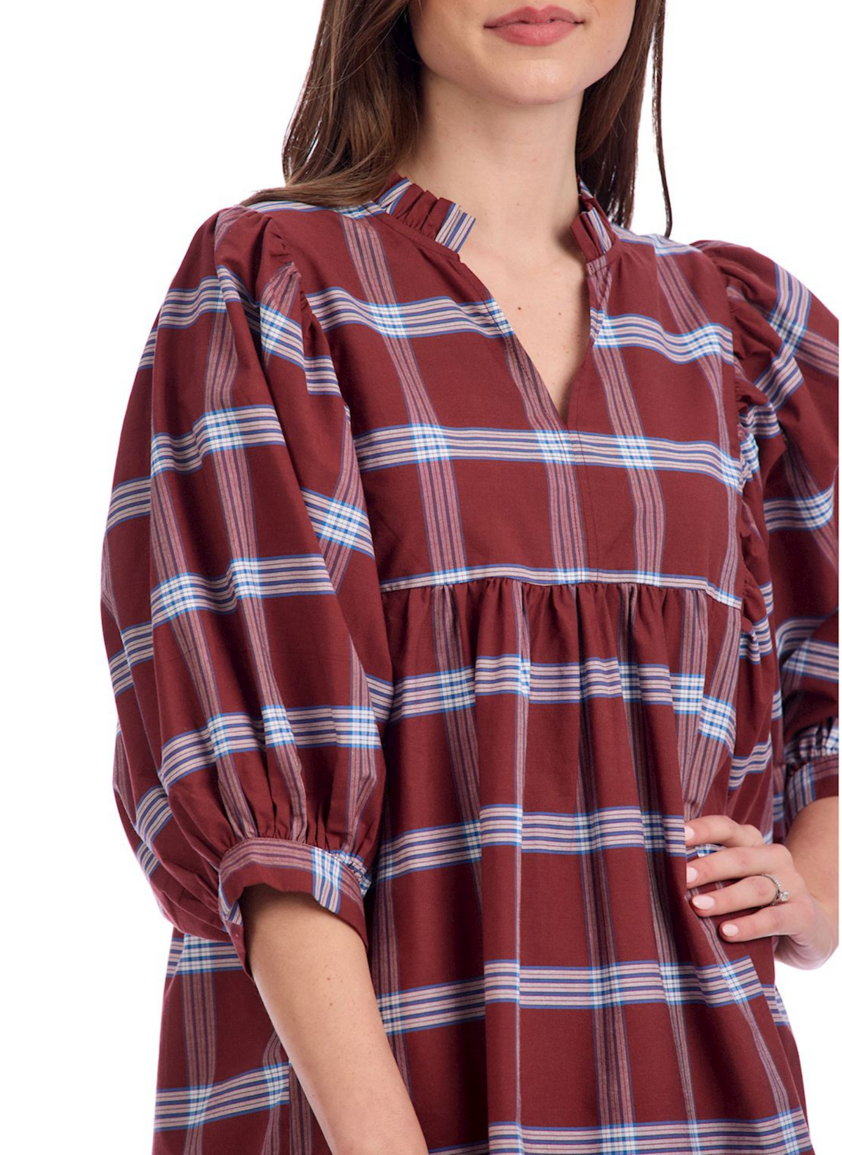 Shipley Plaid Dress
