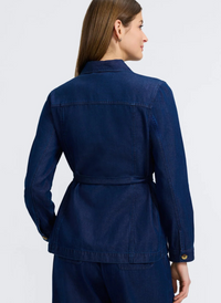 Stella Belted Denim Jacket