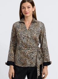 Salina Animal Print Top