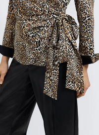 Salina Animal Print Top