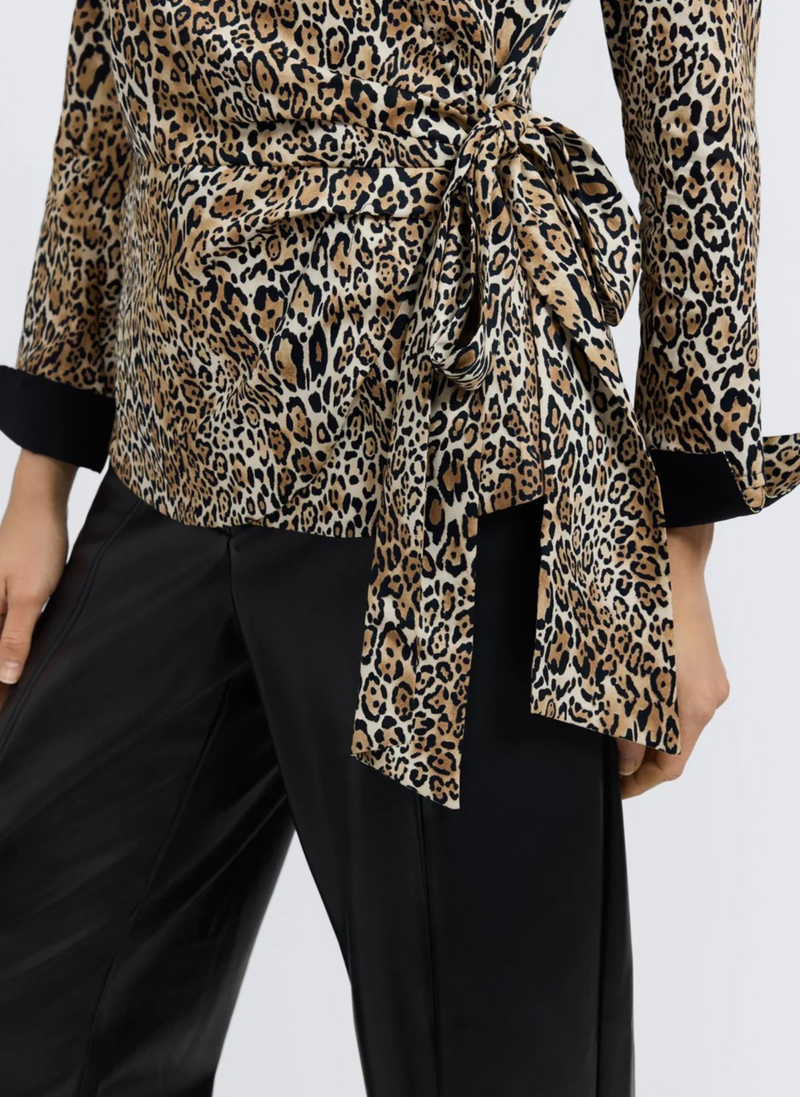 Salina Animal Print Top