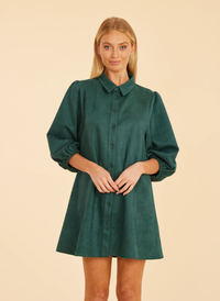 Brynn Faux Suede Dress