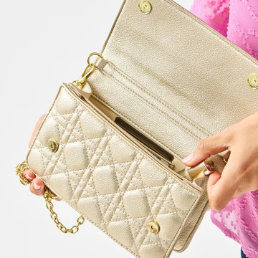 Night Out Quilted Crossbody
