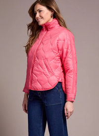 Lightweight Drop Shoulder Quilted Puffer