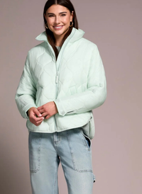 Lightweight Drop Shoulder Quilted Puffer