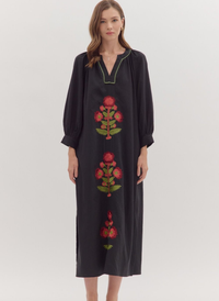 Blooming Floral Maxi Dress