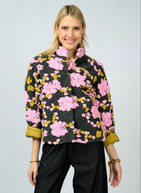 Puff Floral Short Jacket